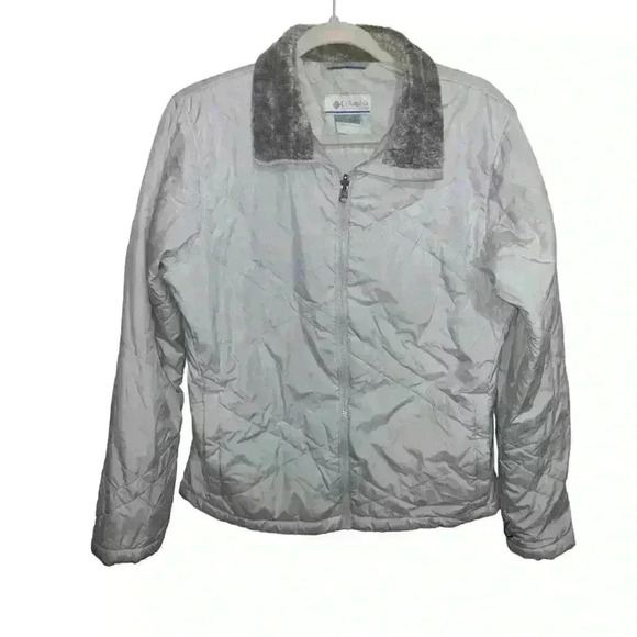 Columbia Jacket Womens Size L Gray  Interchange Sportswear Outdoor Casual - Picture 2 of 6